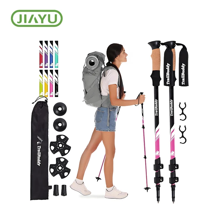 Tənzimlənən teleskopik trekking dirəyi